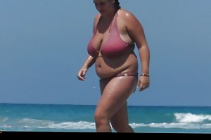 Grueso candid bikini duro de mierda de las niñas