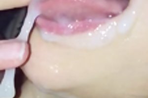 Compilación de enorme close up corrida en la boca - facial ampliación de papas videos de sexo