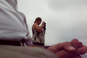 Sacudidas en frente de una mujer porno rusas abuelita