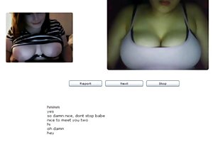 Enormes tetas en chatroulette, 22 de noviembre de 2010 ver películas porno de ren tv