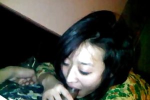 Asiático mamada fotos porno de una anciana