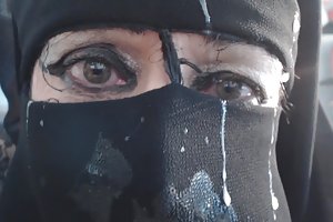 Facial niqab gordo porno ver online