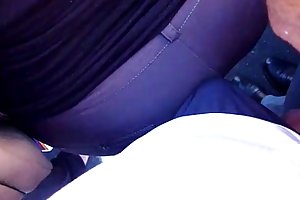 Sexy madura en el desfile del 3 duro de mierda con grandes tetas