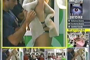 Italiana de gran hermano - grande fratello - mascia ferri tetas fuera, lo siento no hay audio porno de vídeo en línea