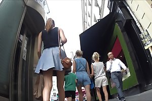 Upskirt - caliente pedazo de culo ! sexo con pequeños